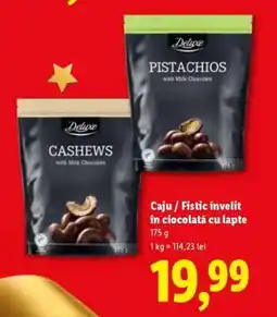 Lidl Caju / Fistic învelit în ciocolată cu lapte Ofertă