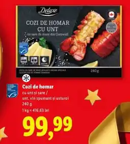 Lidl Cozi de homar Ofertă