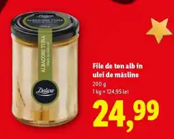 Lidl File de ton alb în ulei de măsline Ofertă