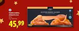Lidl Somon scoțian afumat la rece Ofertă