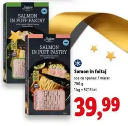 Lidl Somon în foitaj Ofertă