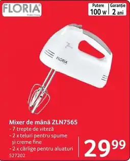 Selgros Floria mixer de mână zln7565 Ofertă