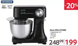 Selgros Heinner mixer hpm-d750bk Ofertă