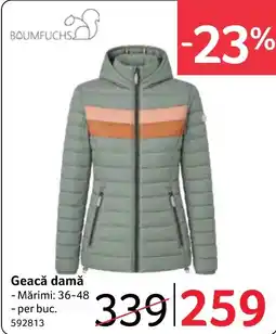 Selgros Baumfuchs geacă damă Ofertă