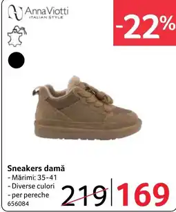 Selgros Anna Viotti sneakers damă Ofertă