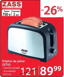 Selgros Zass prăjitor de pâine zst02 Ofertă