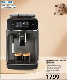 Selgros Philips espressor complet automat ep1224/00 Ofertă