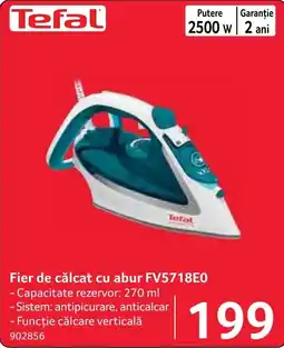 Selgros Tefal fier de călcat cu abur fv5718e0 Ofertă