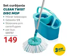 Selgros Clean Twist Disc Mop Ofertă