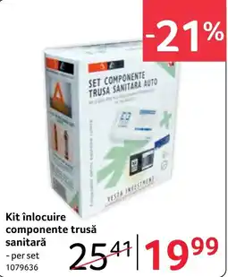 Selgros Vesta Investment set componente trusa sanitară auto Ofertă