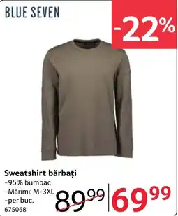 Selgros Blue Seven sweatshirt bărbați Ofertă