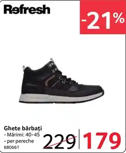 Selgros Refresh Ghete bărbați Ofertă