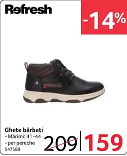 Selgros Refresh Ghete bărbați Ofertă