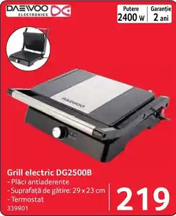 Selgros Daewoo grill electric dg2500b Ofertă