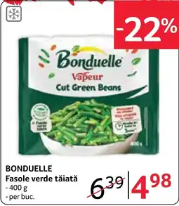 Selgros Bonduelle fasole verde tăiată Ofertă