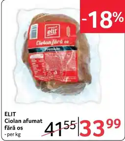 Selgros Elit ciolan afumat fără os Ofertă