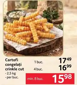 Selgros Cartofi congelati crinkle cut Ofertă