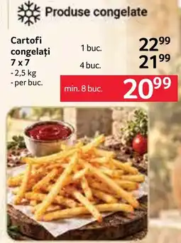 Selgros Cartofi congeлаți Ofertă