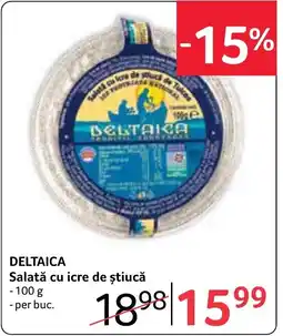 Selgros Deltaica salată cu icre de știucă Ofertă