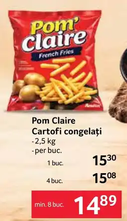 Selgros Pom Claire cartofi congelati Ofertă