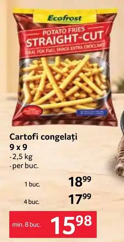 Selgros Ecofrost cartofi congeлаți Ofertă