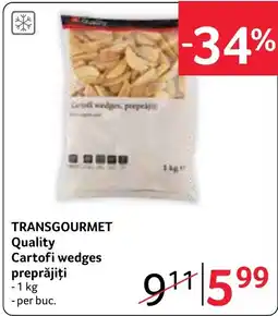 Selgros Transgourmet quality cartofi wedges preprăjiți Ofertă