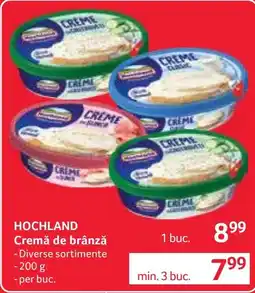Selgros Hochland cremă de brânză Ofertă