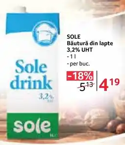 Selgros Sole băutură din lapte Ofertă