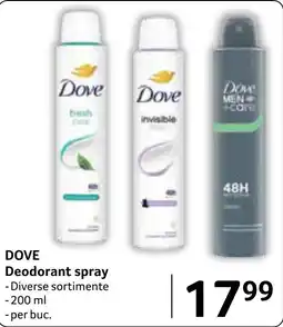 Selgros Dove deodorant spray Ofertă