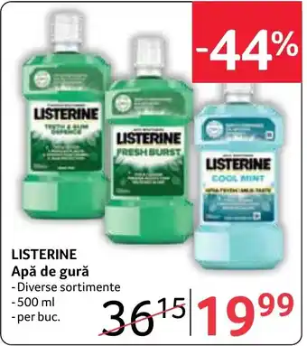 Listerine apă de gură