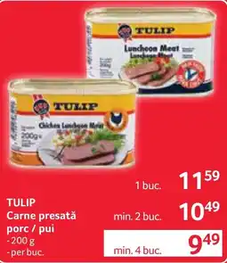 Selgros Tulip carne presată porc / pui Ofertă