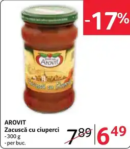 Selgros Arovit zacuscă cu ciuperci Ofertă