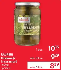 Selgros Răureni castraveți în saramură Ofertă