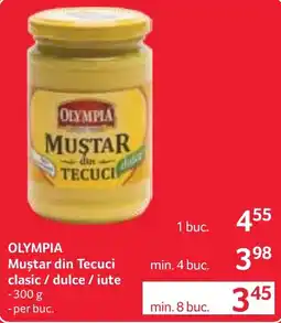 Selgros Olympia mustard from tecuci Ofertă