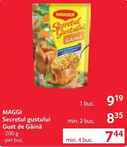 Selgros Maggi secretul gustului gust de găină Ofertă