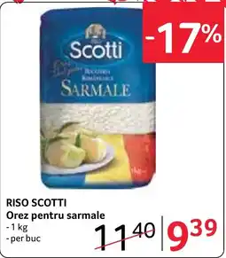 Selgros Riso Scotti Orez pentru sarmale Ofertă