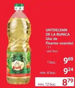 Selgros Untdelemn de la bunica ulei de floarea-soarelui Ofertă