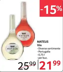 Selgros Mateus Vin Ofertă
