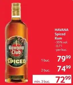 Selgros Havana Club Spiced Rom Ofertă