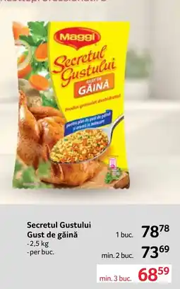 Selgros Maggi Secretul Gustului Gust de găină Ofertă