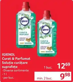 Selgros Igienol curat & parfumat soluție curățare suprafețe Ofertă