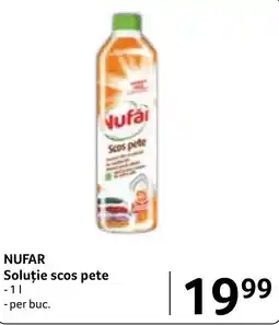 Selgros Nufar soluție scos pete Ofertă