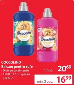 Selgros Coccolino Balsam pentru rufe Ofertă