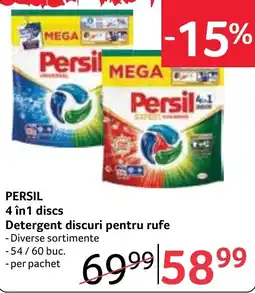 Selgros Persil 4 în 1 discs Ofertă