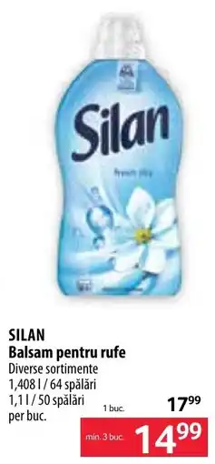 Selgros Silan balsam pentru rufe Ofertă