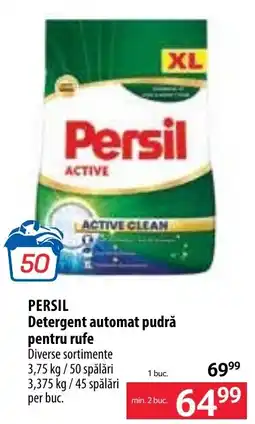 Selgros Persil detergent automat pudră pentru rufe Ofertă