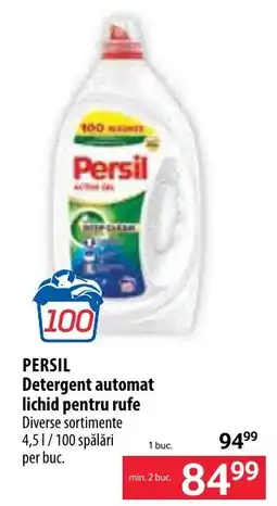Selgros Persil detergent automat lichid pentru rufe Ofertă