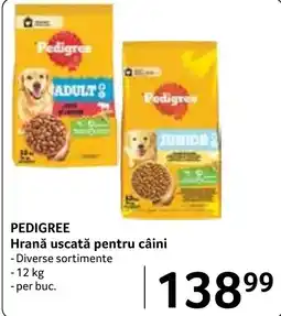 Selgros Pedigree hrană uscată pentru câini Ofertă