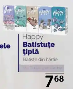 Selgros Happy batistuțe țiplă Ofertă