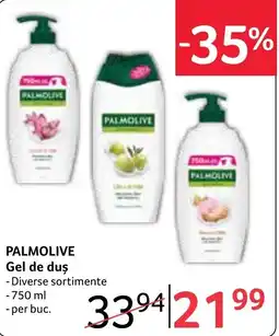 Selgros Palmolive gel de duș Ofertă